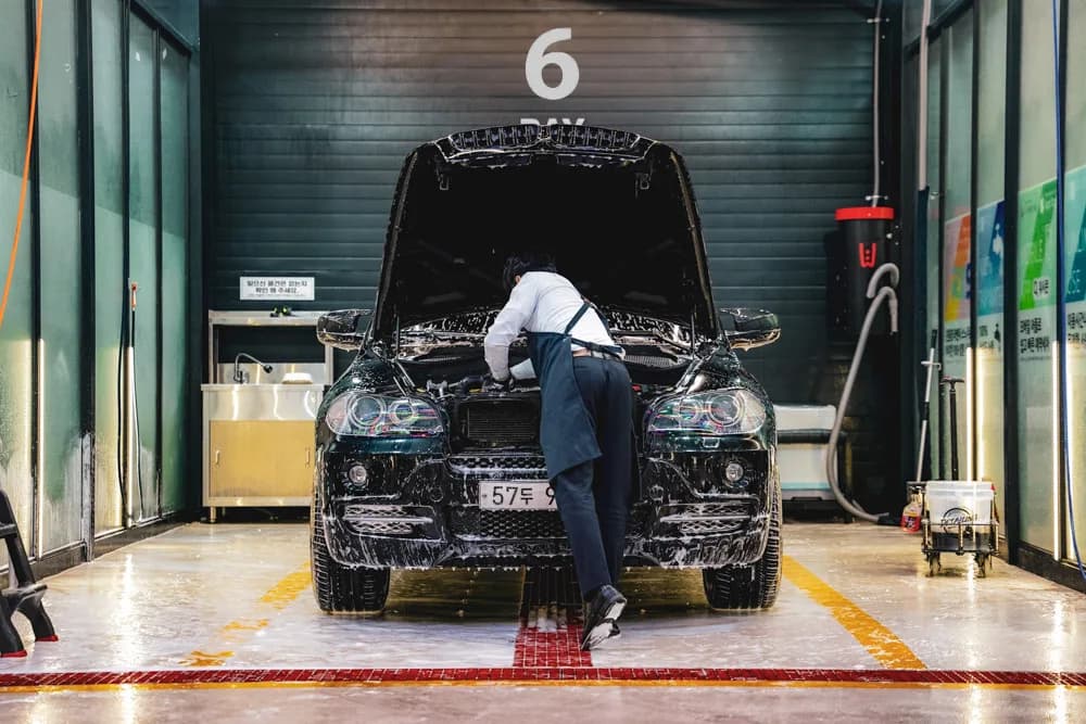 Professional vehicle bay